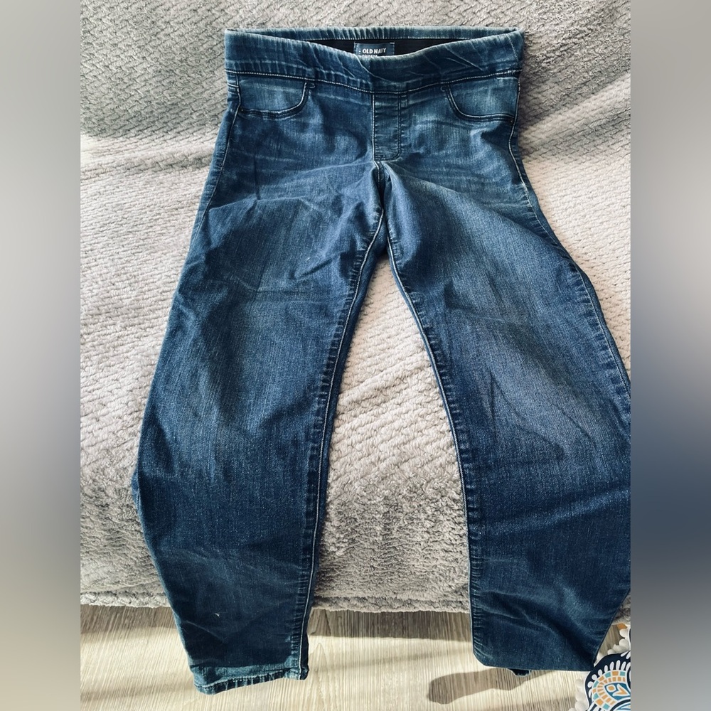 Old navy Rockstar super skinny jeggings sz. 10 - Picture 2 of 4